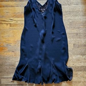 S.L. Fashions Embelloshed Chiffon Dress